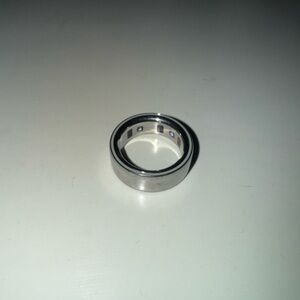 Oura Ring- Size 8 Silver, Used